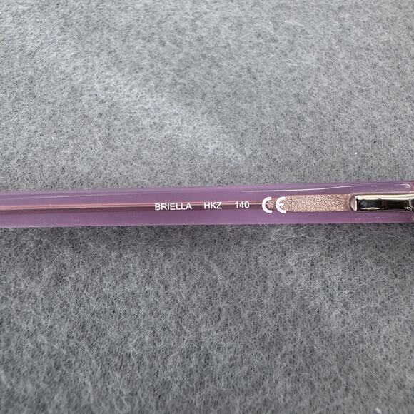 Kate Spade Briella HKZ 140 Eyeglasses Frames Purple Tortoise Womens w/ Case - Picture 7 of 8